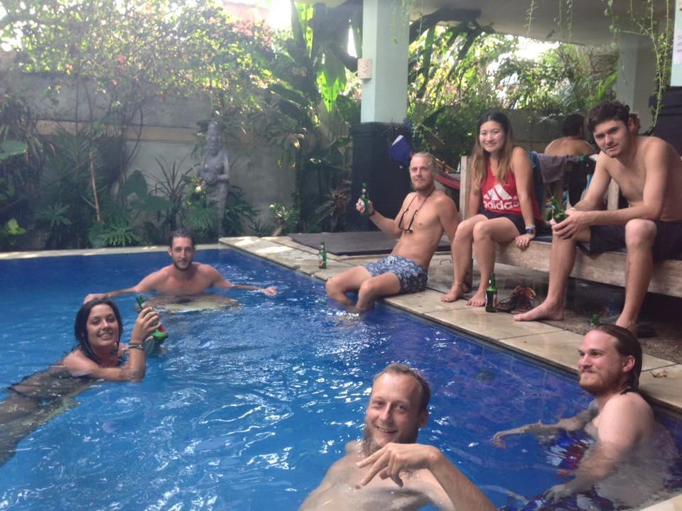 Canggu Surf Hostel Kültér fotó