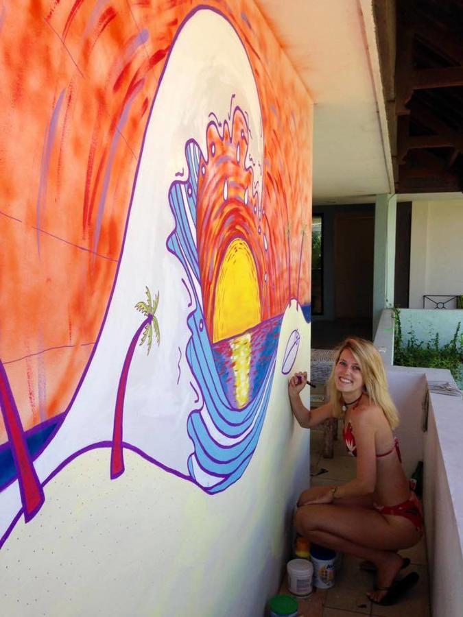 Canggu Surf Hostel Kültér fotó