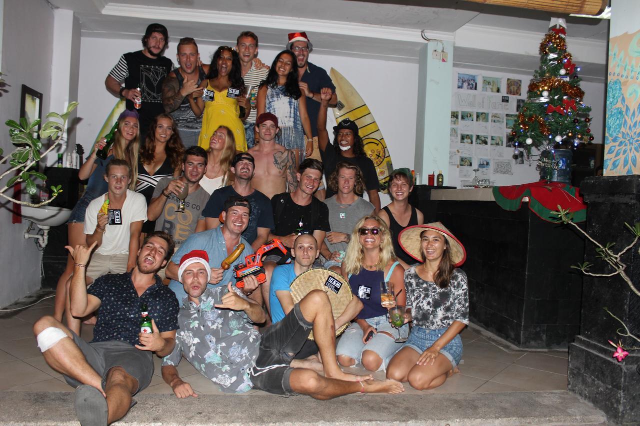 Canggu Surf Hostel Kültér fotó